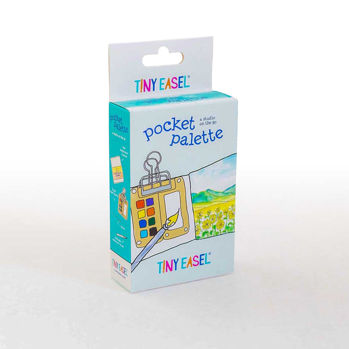 Tiny Easel Pocket Palette Studio on the Go