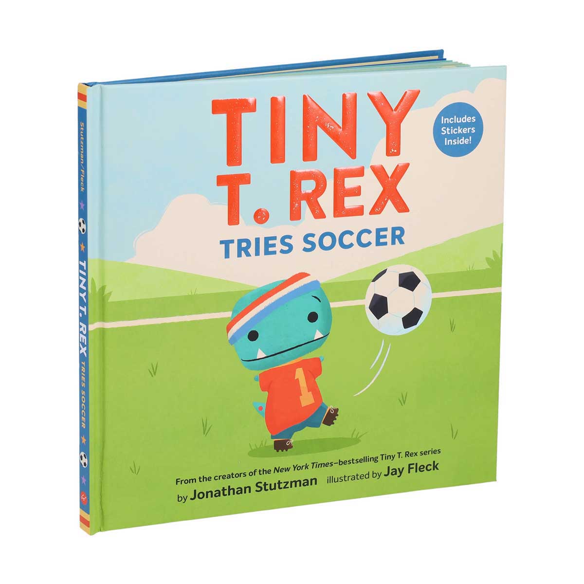 Chronicle - Tiny T. Rex Tries Soccer Hardcover Book
