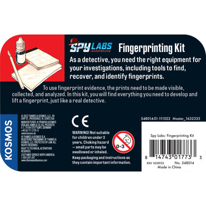 Spy Labs Fingerprinting Kit