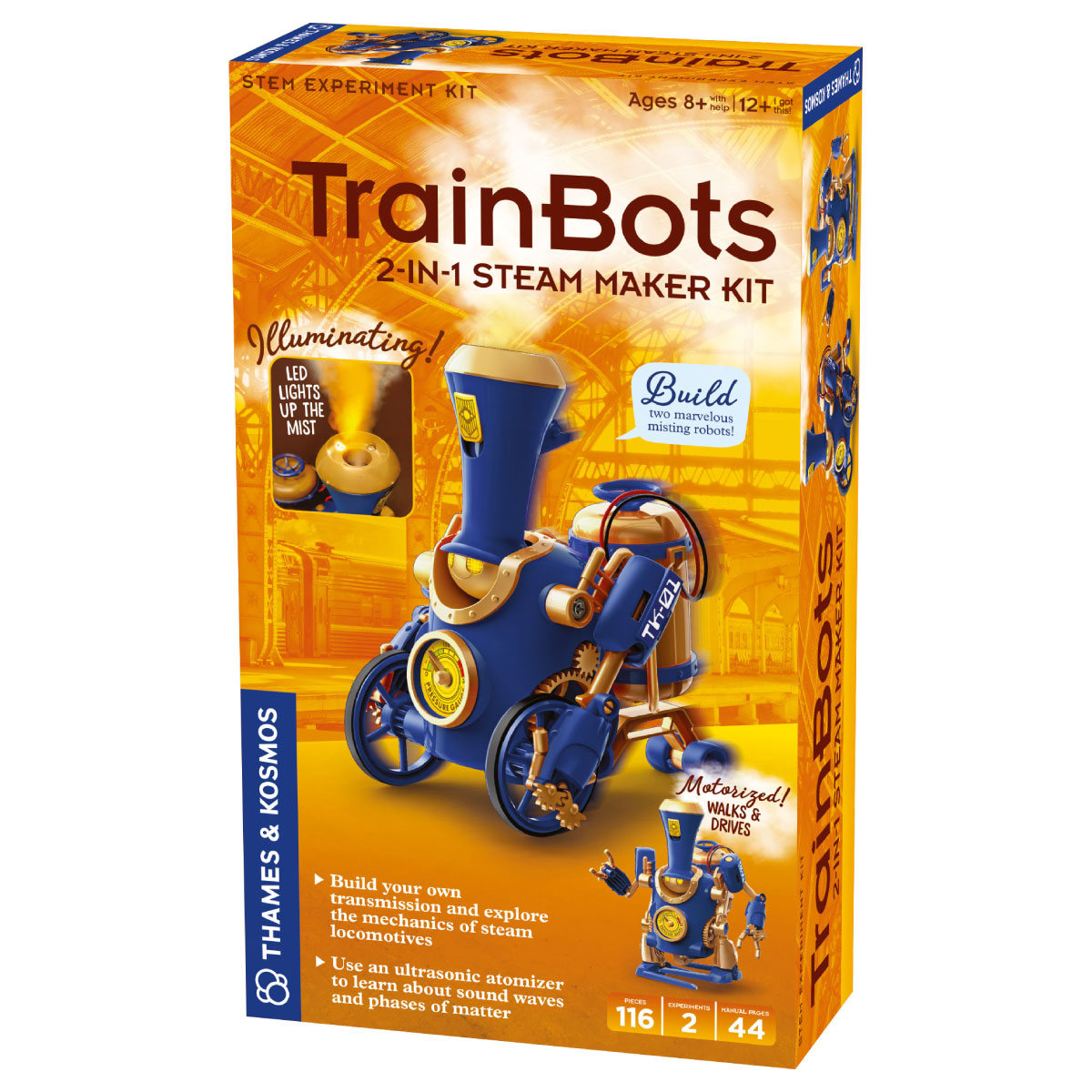 Thames & Kosmos TrainBots: 2-in-1 STEAM Maker Kit