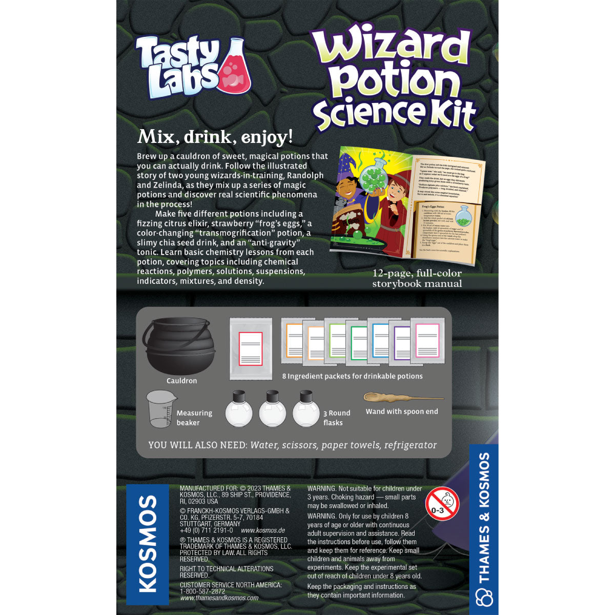 Thames & Kosmos Tasty Labs: Wizard Potion Science Kit