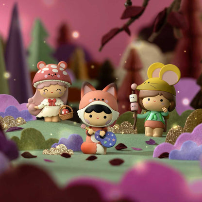 TOMY Momiji Sugar Plum Wood Blind Box Message Dolls