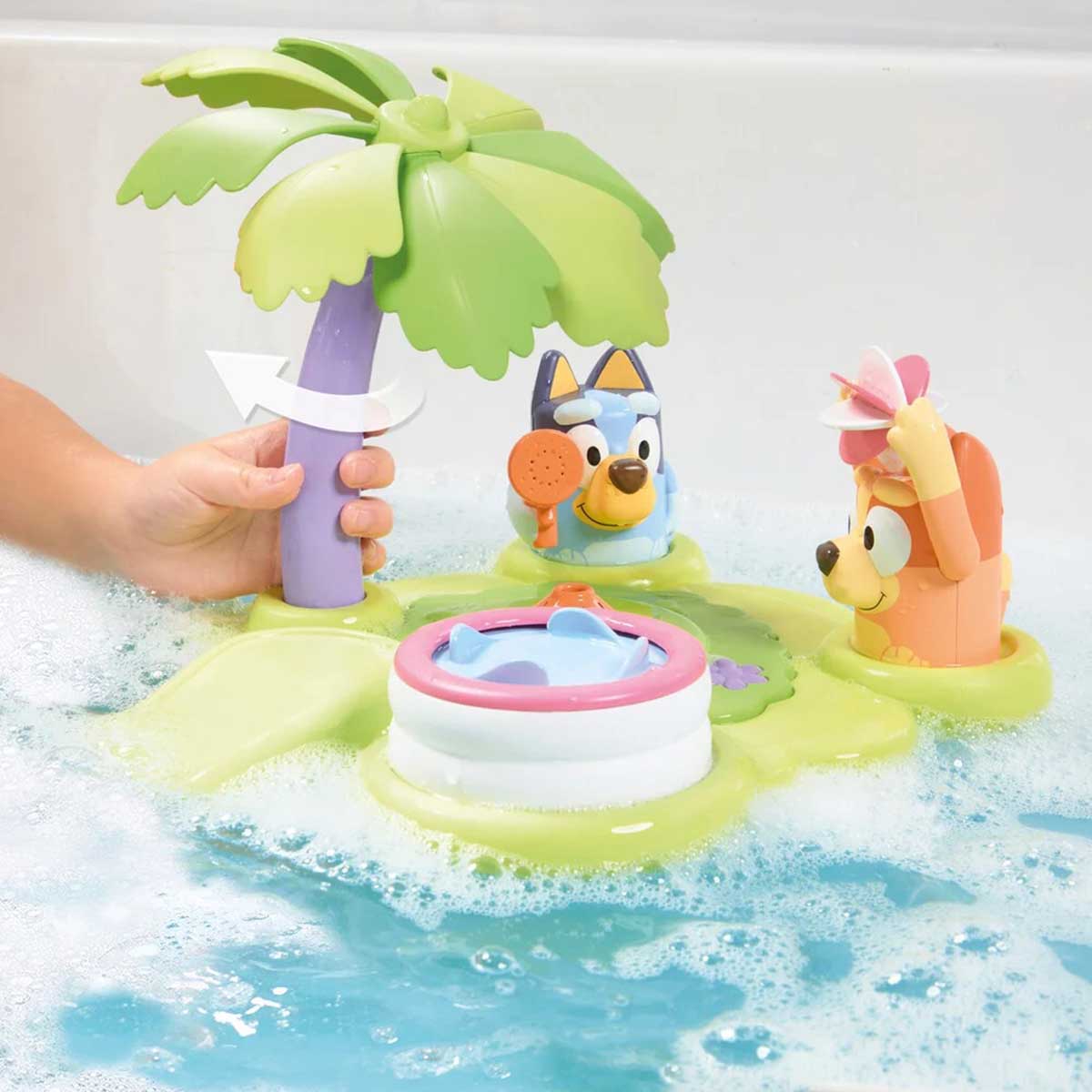 Bluey's Bath Island 5-in-1 Fountain Island