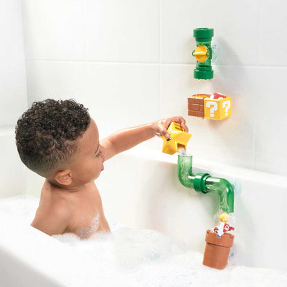 TOMY My Mario Bath Pipes Playset