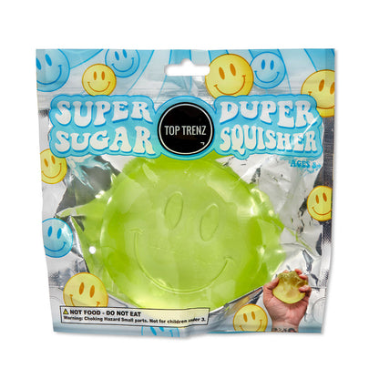 Super Duper Sugar Squisher Happy Face