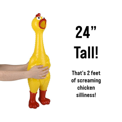 Toy Network Giant Rubber Chicken 24"