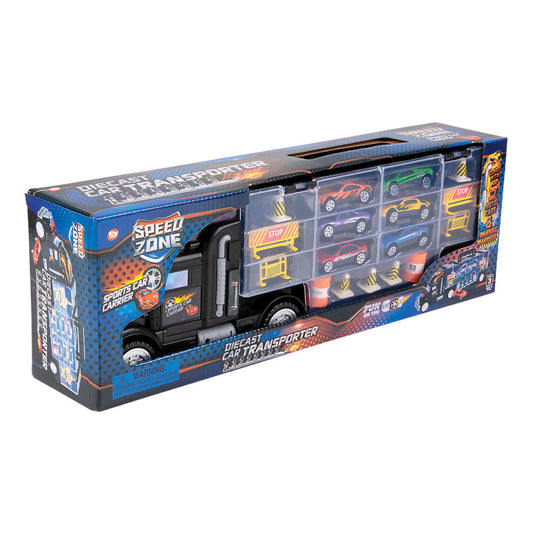 Speed Zone Diecast Car Transporter Case