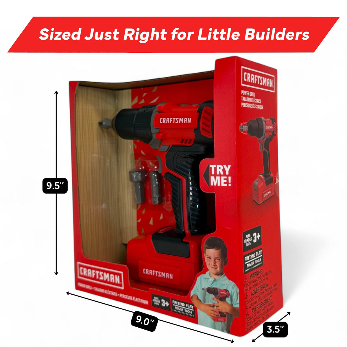 Red Toolbox Craftsman Battery Powered Power Drill
