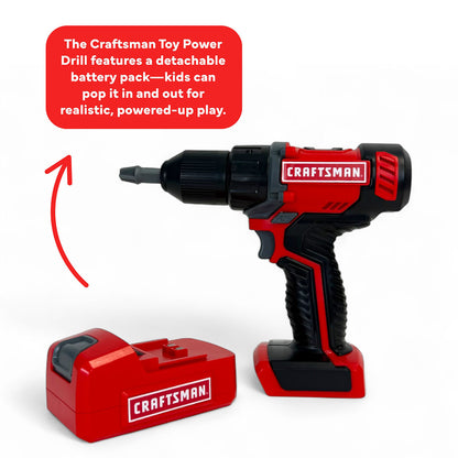 Red Toolbox Craftsman Battery Powered Power Drill