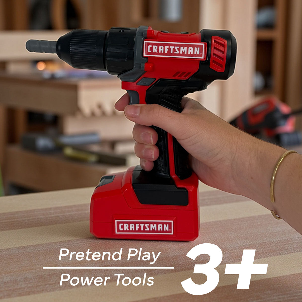 Red Toolbox Craftsman Battery Powered Power Drill