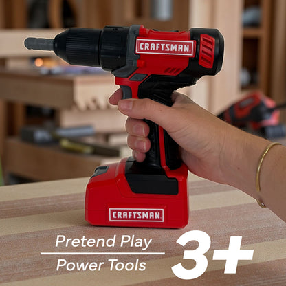 Red Toolbox Craftsman Battery Powered Power Drill