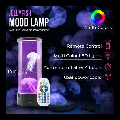 Trend Tech Lumina Jellyfish Mood Lamp with Remote