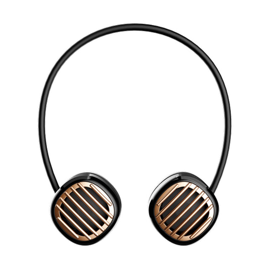 Trend Tech 5 Speed Neck Fan - Black and Rose Gold