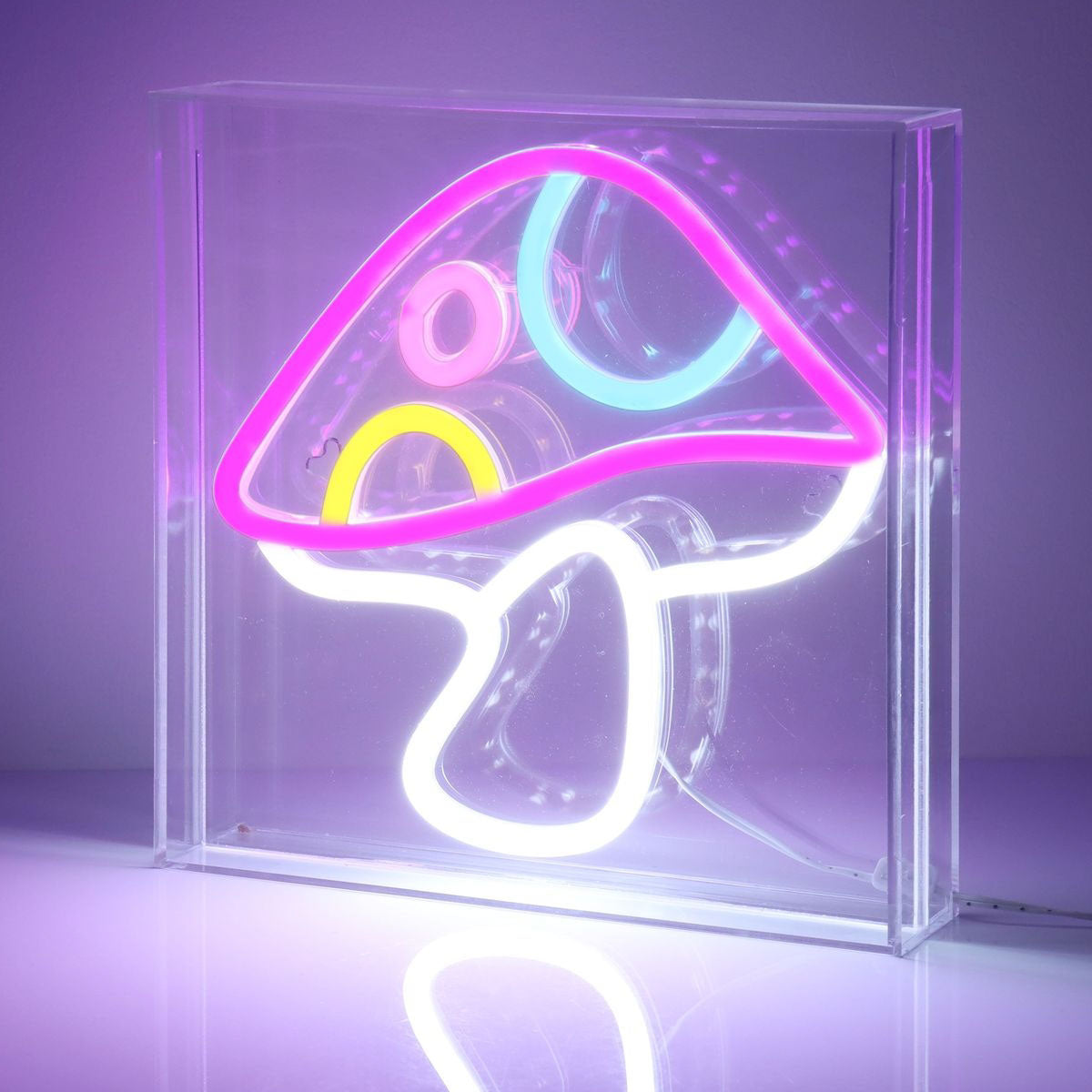 Trend Tech Mushroom Neon Wall Art