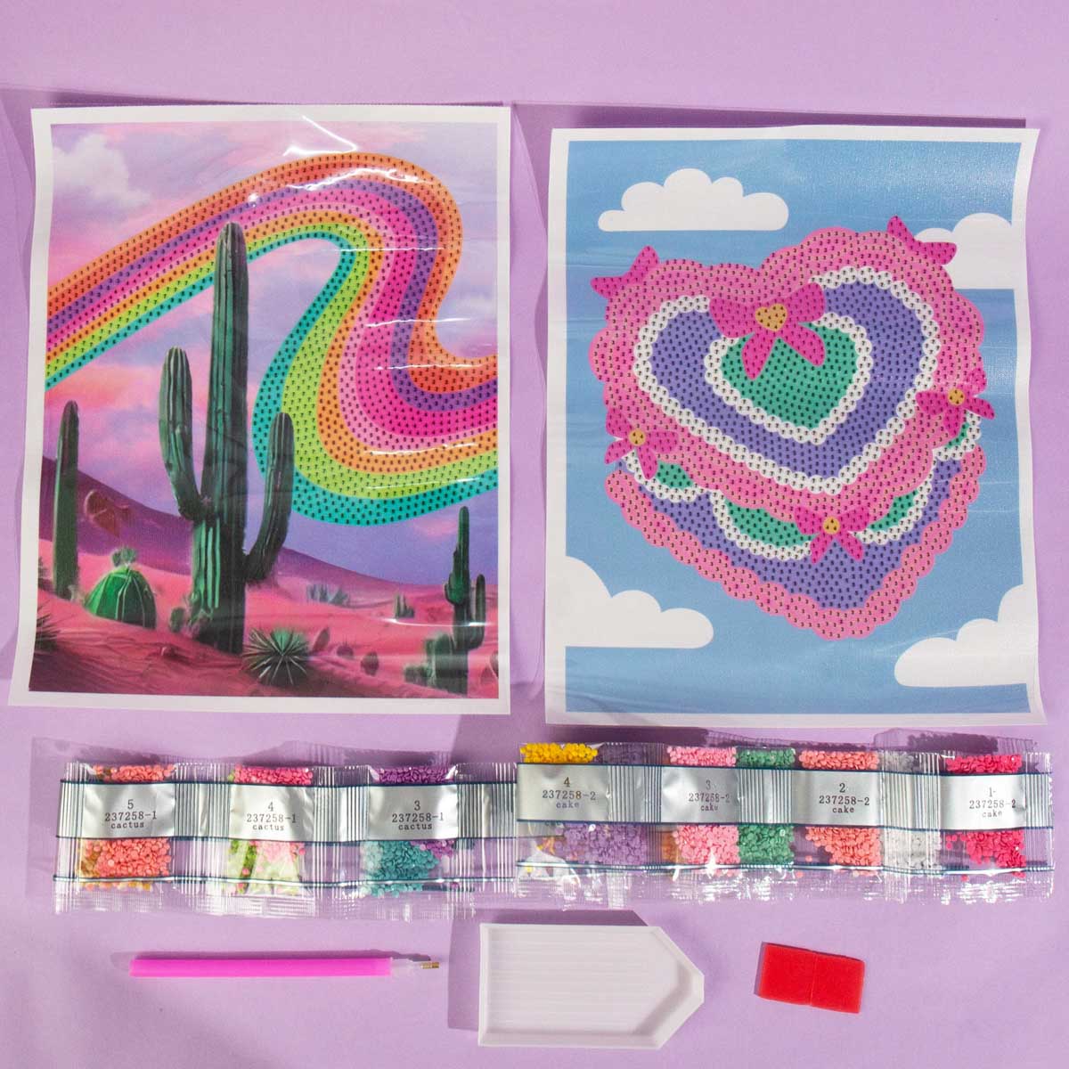 US Toy Company - STMT DIY Gemstone Wall Art Set
