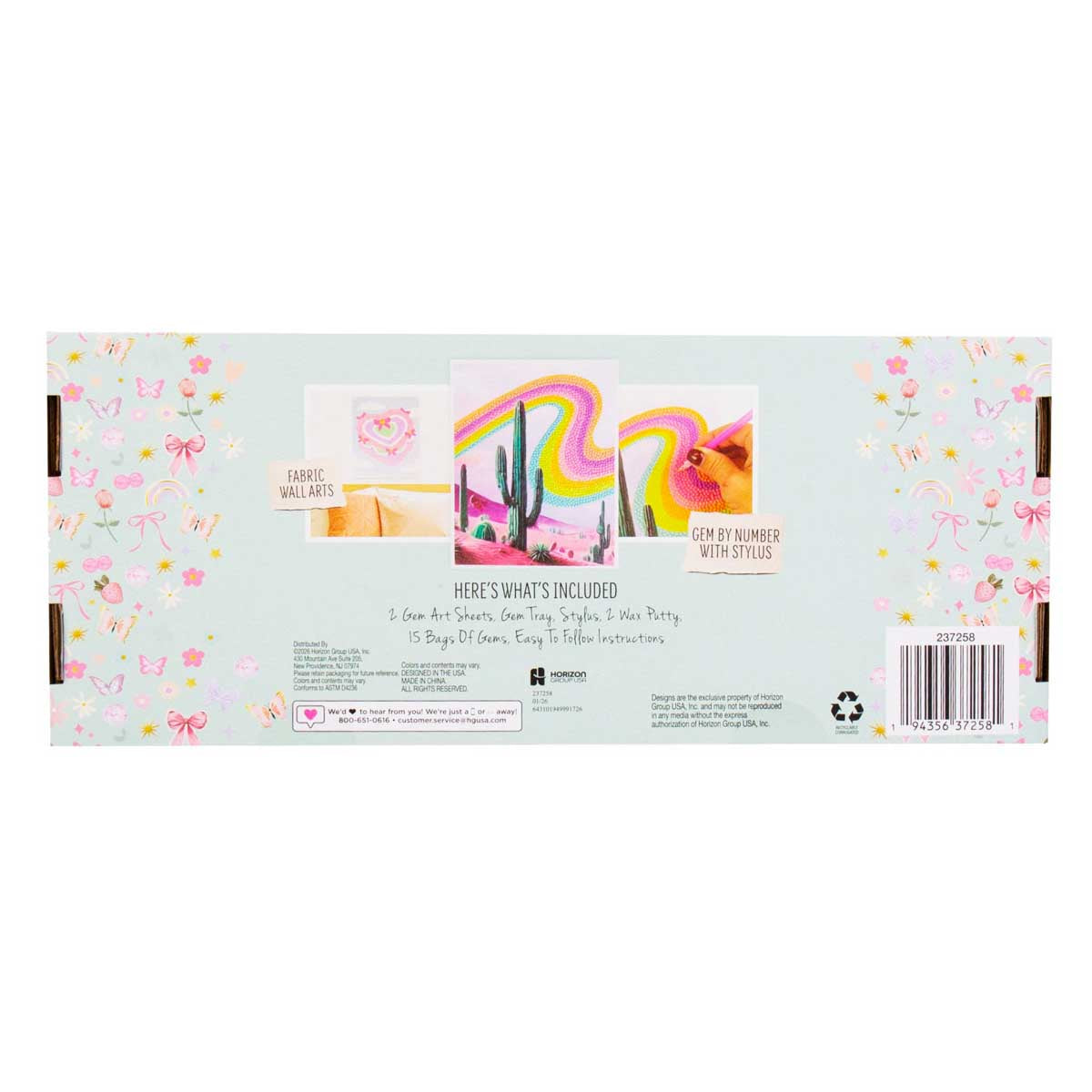 US Toy Company - STMT DIY Gemstone Wall Art Set