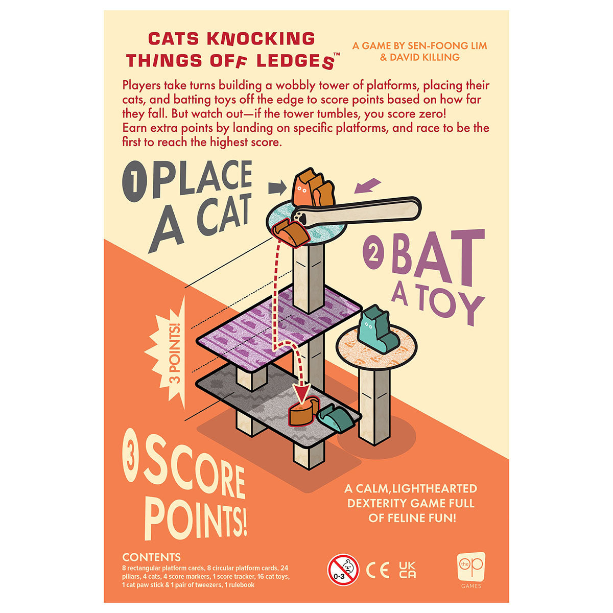 USAOpoly Cats Knocking Things Off Ledges