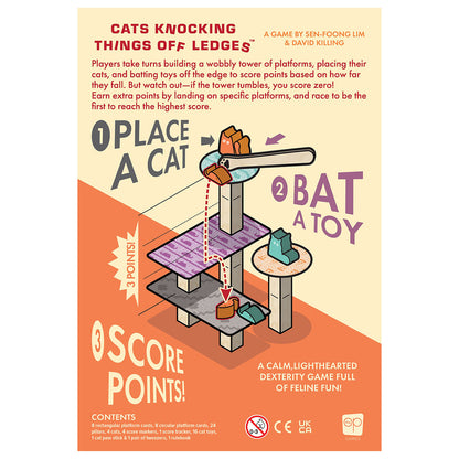 USAOpoly Cats Knocking Things Off Ledges