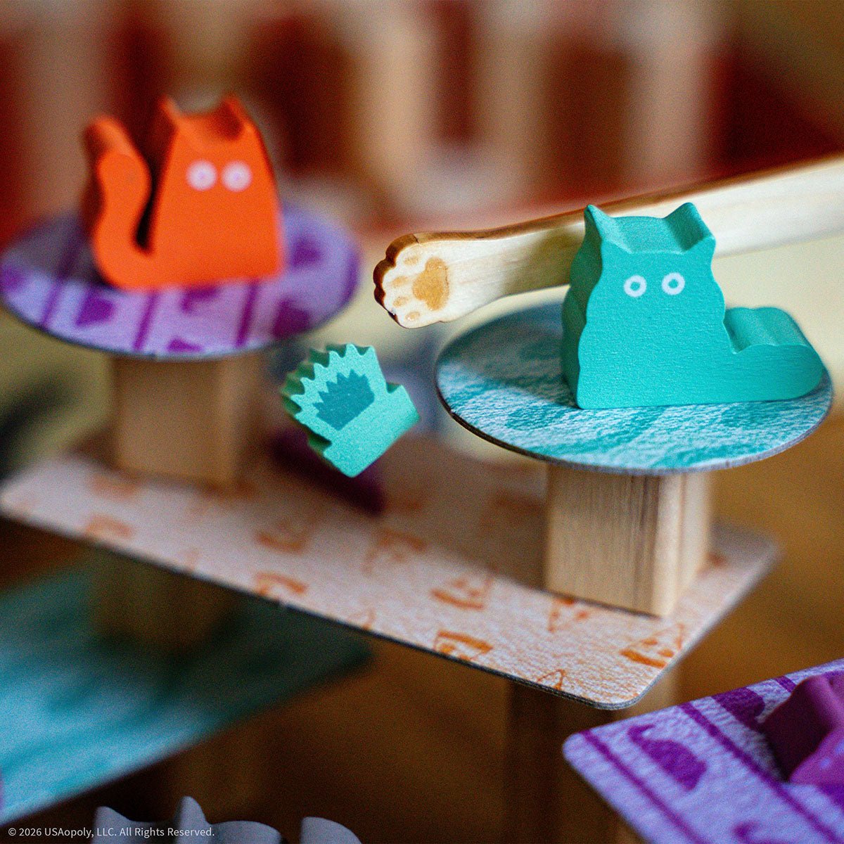 USAOpoly Cats Knocking Things Off Ledges