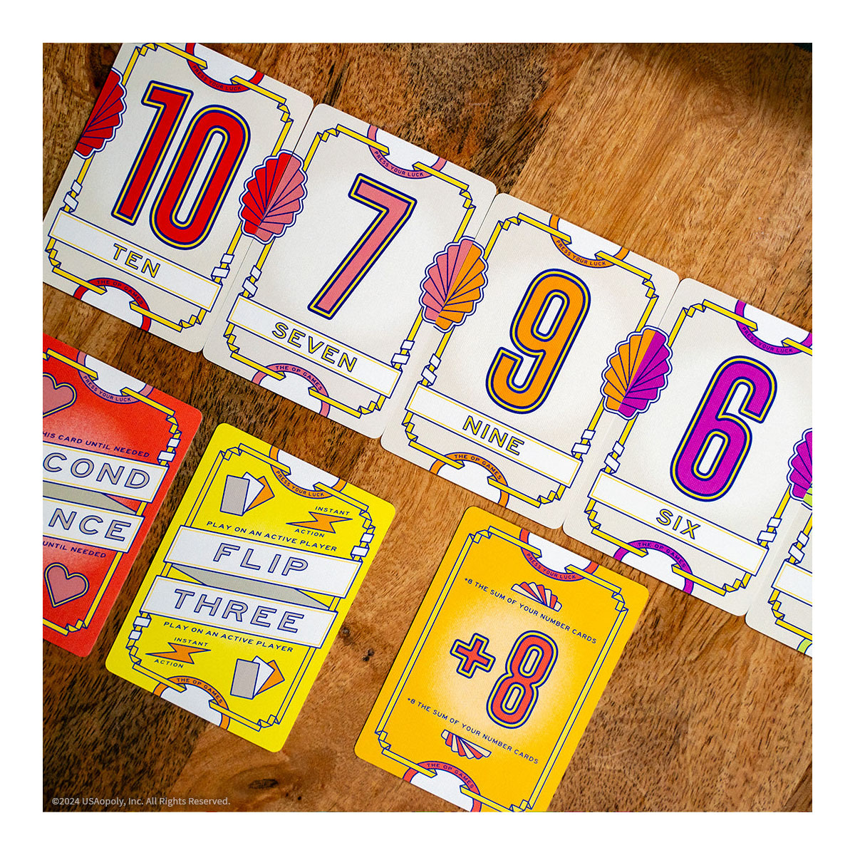 USAopoly Flip 7 Card Game