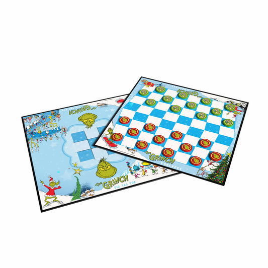 The Grinch Checkers and Tic-Tac-Toe Tin