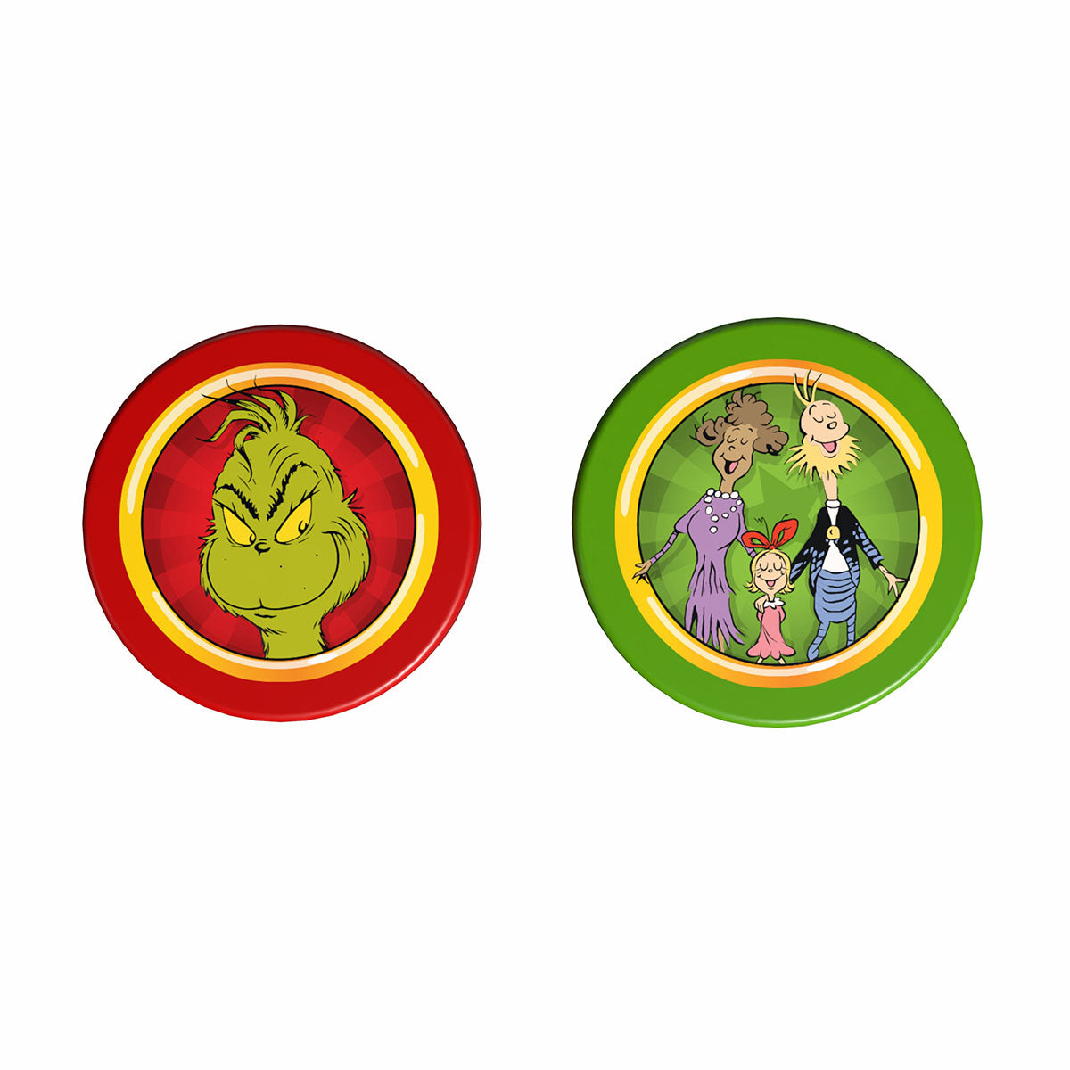 The Grinch Checkers and Tic-Tac-Toe Tin