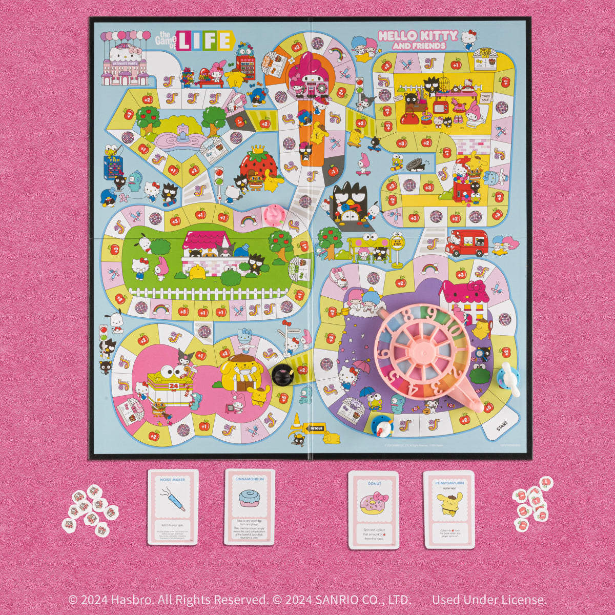 The Game of Life - Hello Kitty and Friends from USAopoly