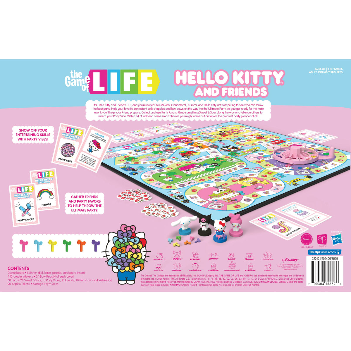 The Game of Life - Hello Kitty and Friends from USAopoly