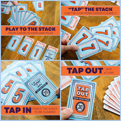 Tap4 Card Game from the OP Games