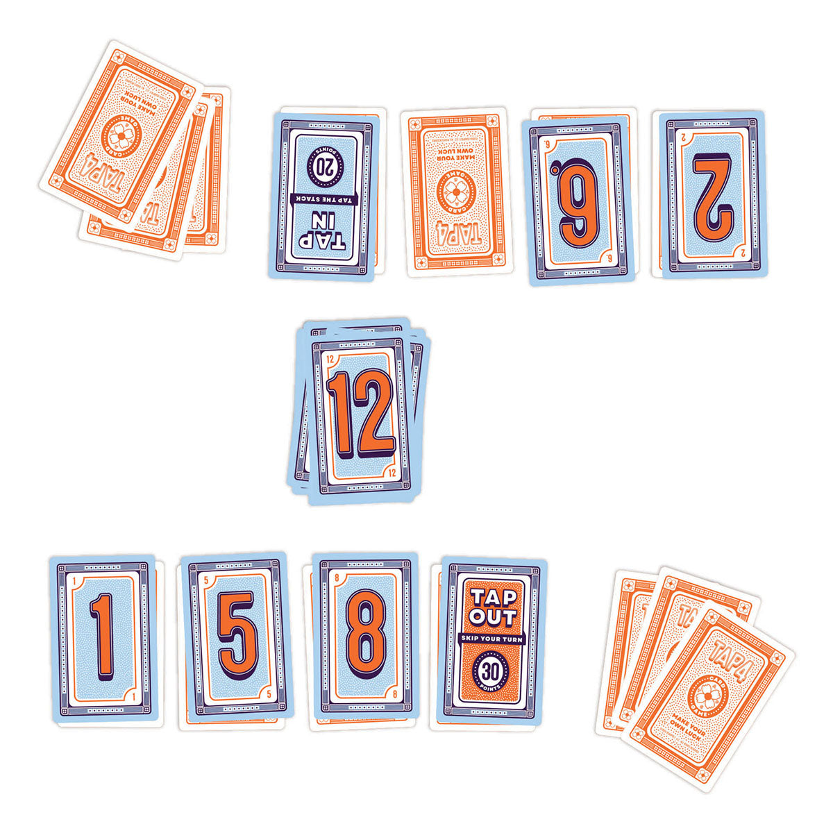 Tap4 Card Game from the OP Games