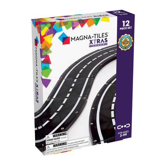 MagnaTiles Xtras Roads 12 Piece Set