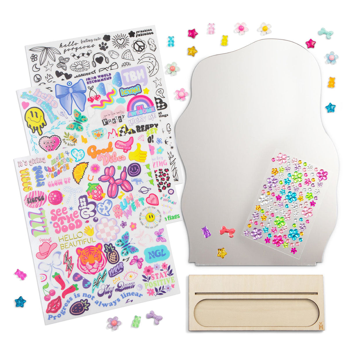 Very Marie Affirmation Mirror Kit Contents
