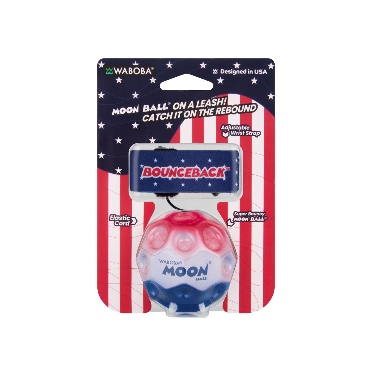 Waboba USA BounceBack Moon Ball 2.5"