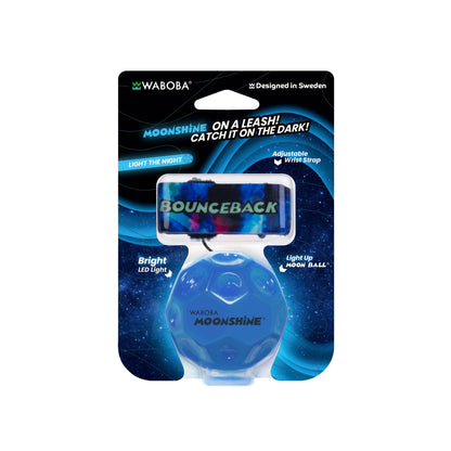 Waboba LED Moonshine Bounceback in Blue