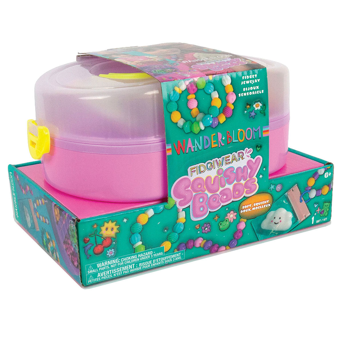 WanderBloom Fidgiwear Squishy Beads Fidget Jewelry