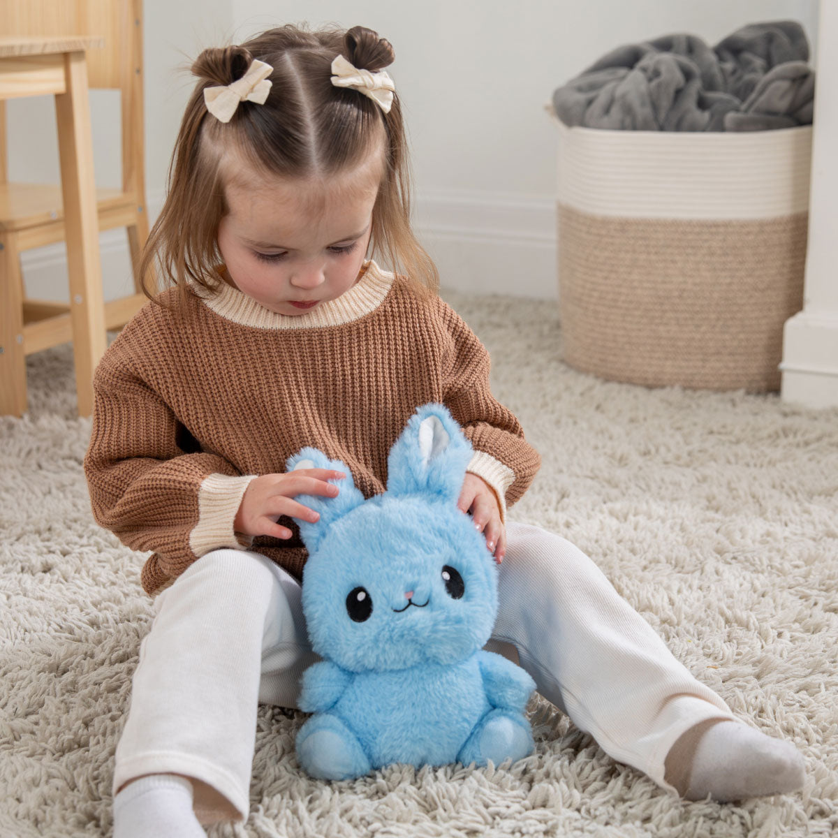 Bippsy Blue Bunny Warm Pals