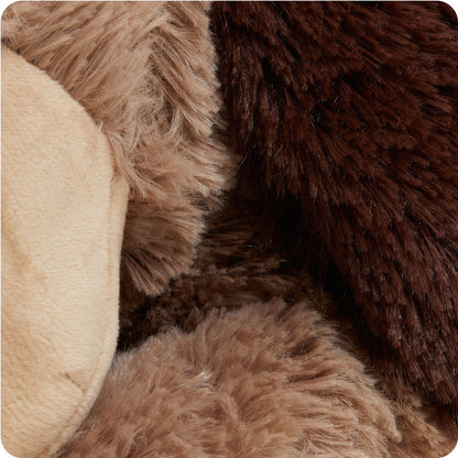 Warmies Brown Dog Weighted Plush - Large