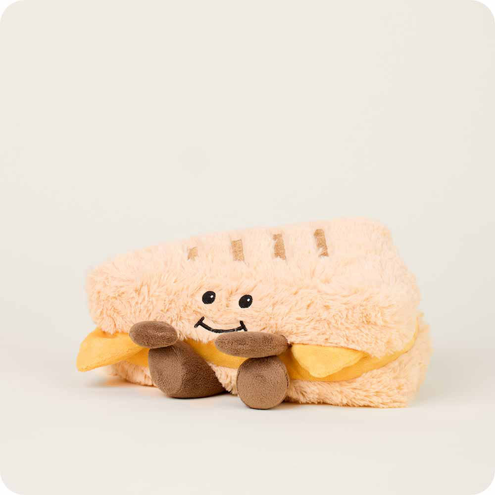 Warmies Grilled Cheese Weighted Plush - Large