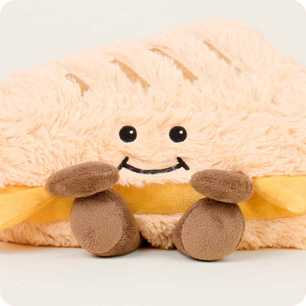 Warmies Grilled Cheese Weighted Plush - Large