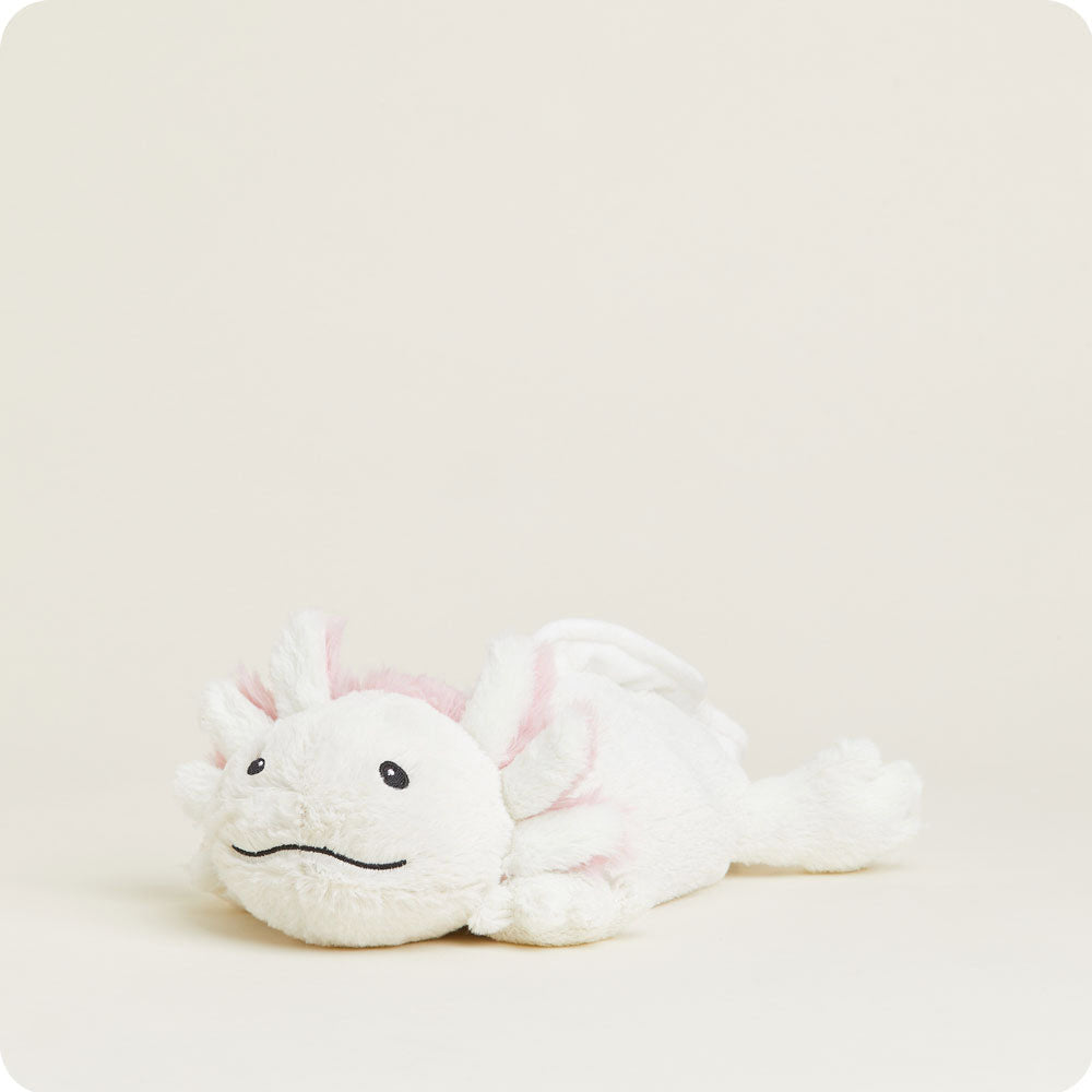 Warmies White Axolotl Weighted Plush - Large