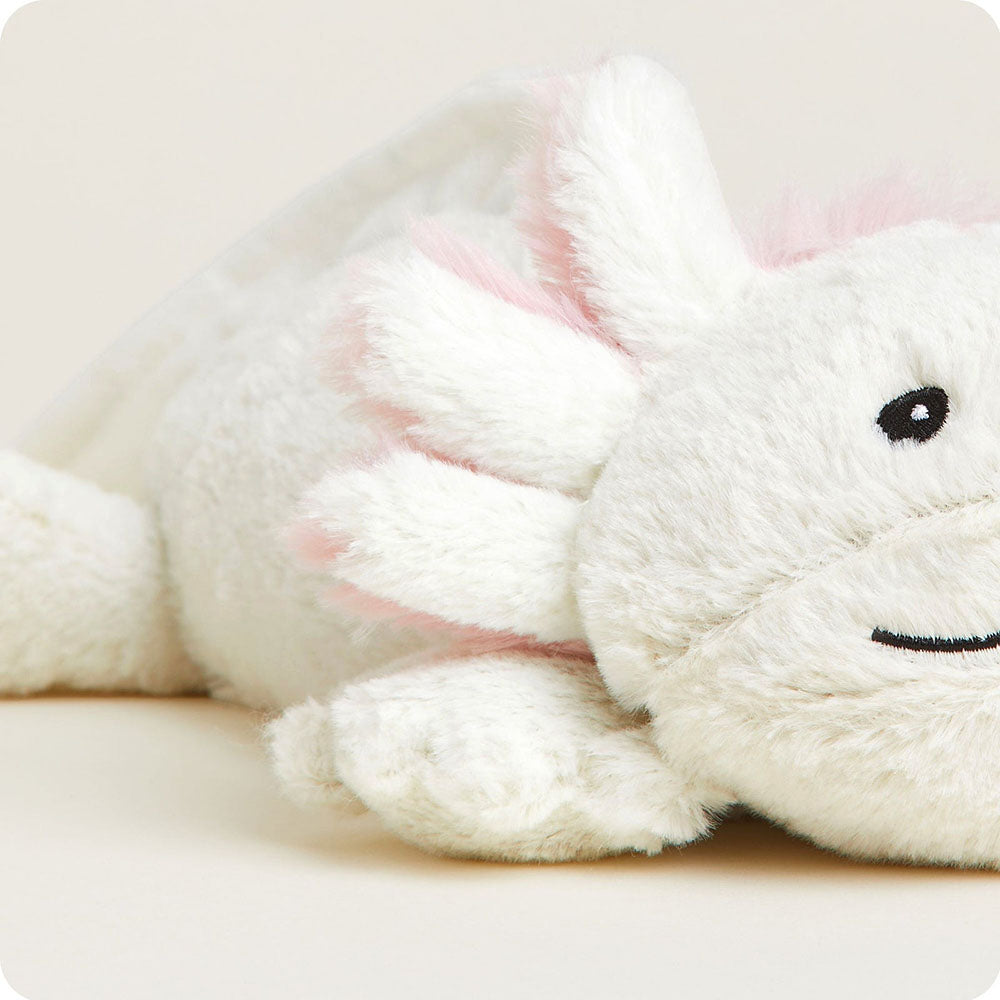 Warmies White Axolotl Weighted Plush - Large