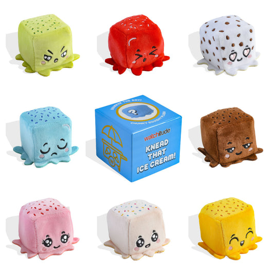 Watchitude Knead That Ice Cream Chunky Squishy Plush Blind Box
