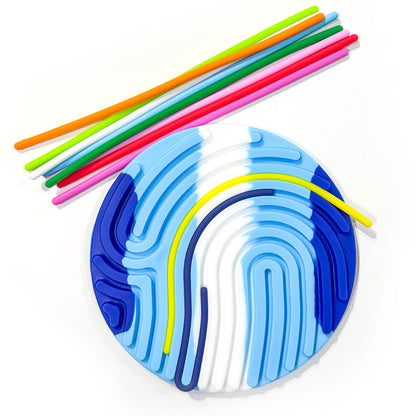 Watchitude Silly Tubes Silicone Sensory Toys - Circle Shape