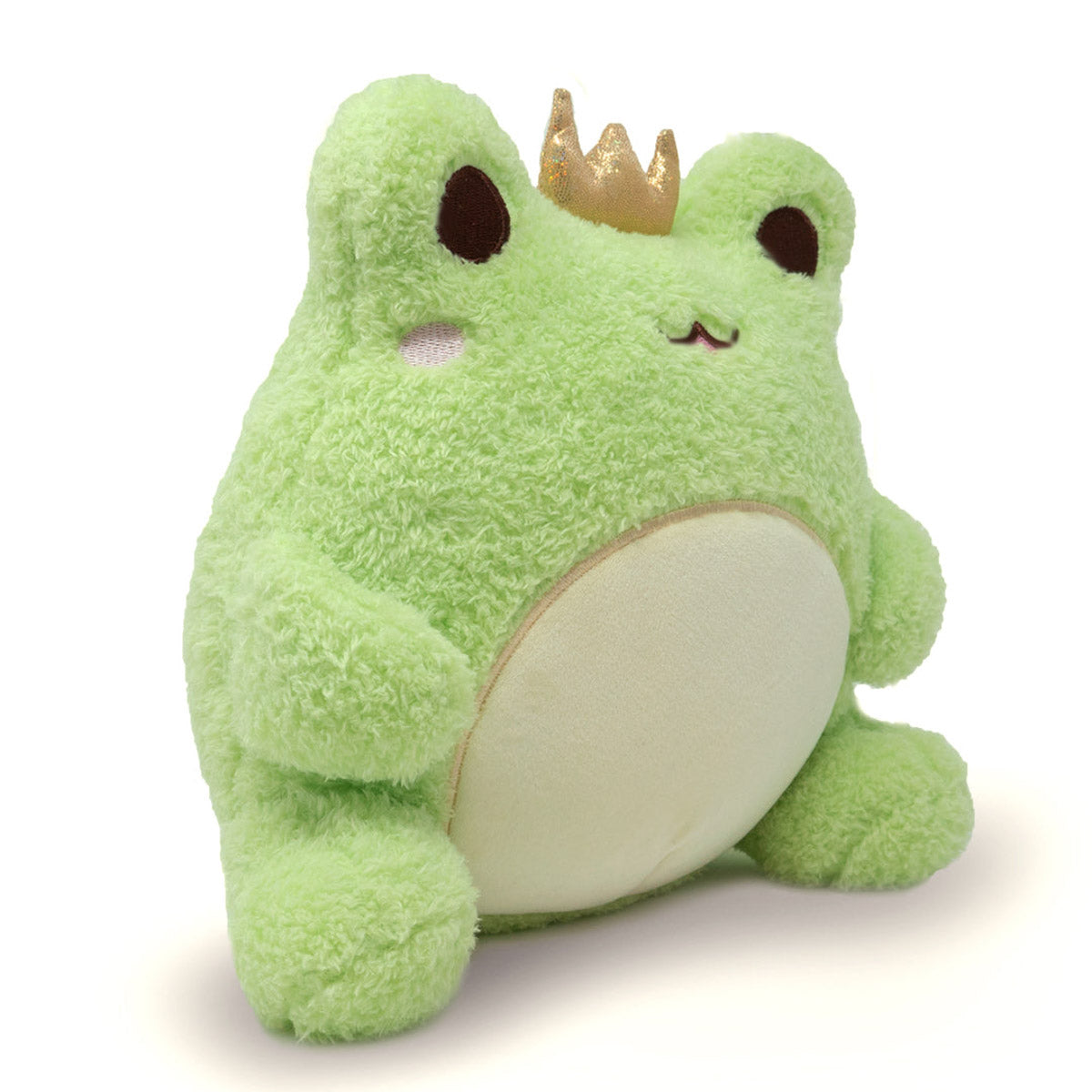 Wawa the Prince frog plush by Cuddle Barn.