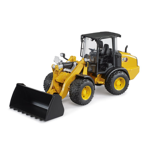 Wheel loader construction CAT brand toy by Bruder