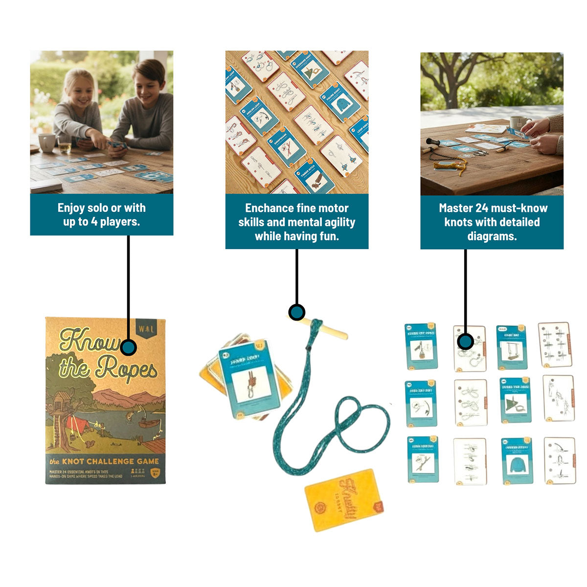 Wild Life Outdoor Adventures Know the Ropes Game