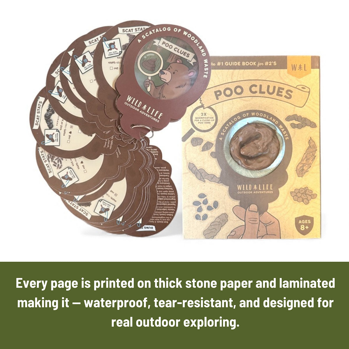 Wild Life Outdoor Adventures Poo Clues Scat Identification Guide