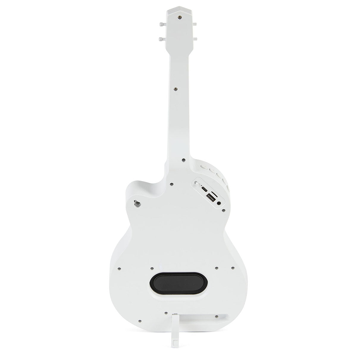 Wireless Express Rock Star Karaoke-Guitar Speaker & Microphone Combo - White