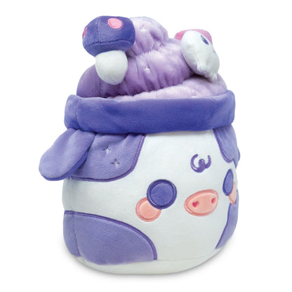 Purple and white Witchy Brew Mooshake 11" by Cuddle Barn.