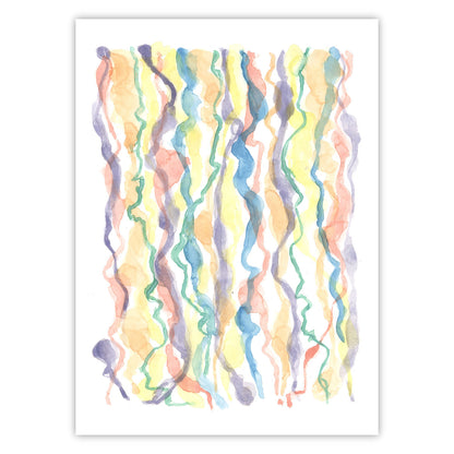 Example page from The Reverse Coloring Book Through the Seasons by Kendra Norton
